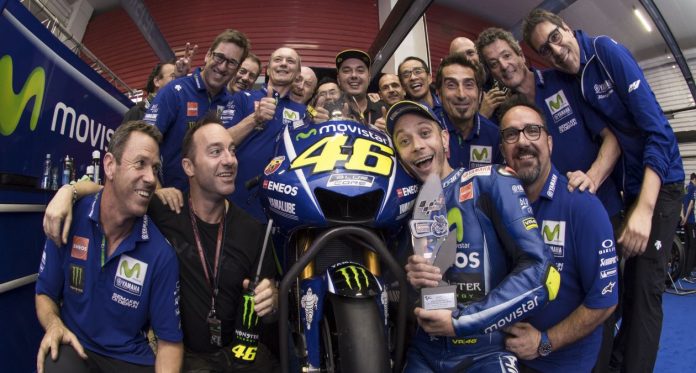 Foto Kenangan Rossi Yamaha