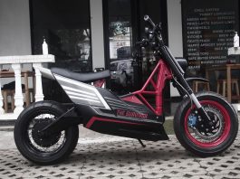 Mantul, Honda BeAT Listrik Racikan Alitt dan Katros Ber-SNI