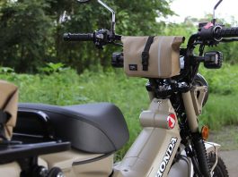 Brand TTPL dari Jepang Hadirkan Tas Touring Khusus untuk Honda CT125 Hunter Cub Tas Touring Honda CT125