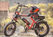 Ariel Rider Grizzly dengan 2 Motor 2 Baterai, Adventure e-Bike untuk 120 KM Ariel Rider Grizzly