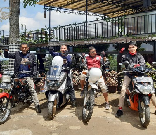 Sunmori LA 32 Riders, Silahturahmi Sambil Ngopi di Coffee Resign Coffee Resign