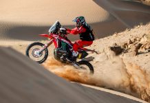 Honda CRF450 Rally Bikin Barreda Perkasa di Stage 2 Rally Dakar 2021 Stage 2 Rally Dakar