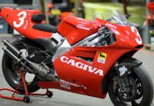 Cagiva V593 GP Milik Pembalap Legendaris John Kocinski Dilelang Cagiva V593 GP