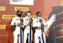 Tunggangi Ferrari, Rossi dan Marini Rebut Podium Balap Mobil di Bahrain Gulf 12 Hours