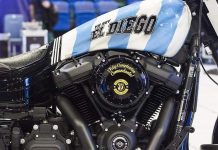 Begini Tampilan Harley-Davidson Fat Bob Kustom Warisan Maradona Custom Maradona