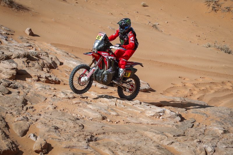 Honda Dakar Rally 2021 4. Honda Menangkan Stage Terakhir Reli Dakar 2021, B...