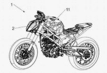 Paten KTM 390 Duke dengan Radar Bocor, Bisa Jadi Model Supermoto Paten KTM 390 Duke