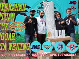 Komunitas Motor Bersatu dan Jelajahi Lokasi Terpencil untuk Kegiatan Sosial Komunitas APIC