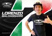 Ini Pembalap Italia Satunya-satunya Teken Kontrak dengan HJC Helmets Lorenzo Baldassari