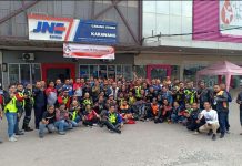 Thirty Eight On Road, Komunitas Riders JNE Bersaudara Karena Jalan Thirty Eight On Road