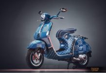 Tampilan Vespa 946 Edisi Louis Vuitton, Cuma Satu di Dunia Vespa 946 Louis Vuitton