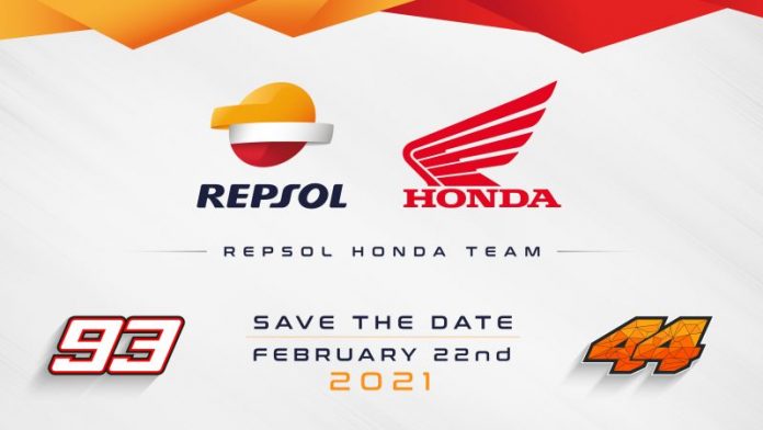 Launching Tim Repsol Honda