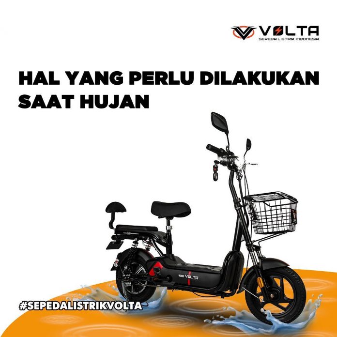 Tips Volta Saat Hujan