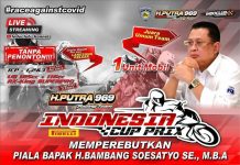 Indonesia Cup Prix 2021 Berlangsung Akhir Pekan, Digelar Tanpa Penonton ICP 2021