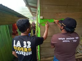 LA 32 Riders Bedah Toilet Bersama Satgas Jamban Jateng DIY LA 32 Riders Bedah