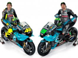Rossi Resmi Perkuat Petronas Yamaha SRT Bersama Muridnya Foto Petronas SRT 2021