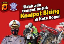 Polresta Bogor Bakal Razia Motor Berknalpot Bising, Segini Dendanya Polres Kota Bogor