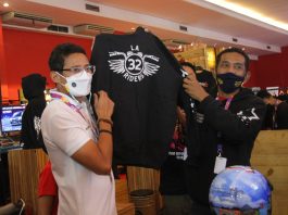 Menteri Sandiaga Uno Minta LA 32 Riders Gaungkan Wisata Bermotor wisata bermotor