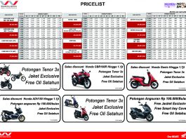 Intip Daftar Harga Motor Honda di IIMS dan Bonusnya dari Dealer Wahana Wahana Honda IIMS