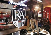 Dua Skuter Retro Royal Alloy Meluncur di IIMS Hybrid 2021 Skuter Retro Royal Alloy