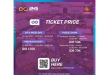 Tiket IIMS Hybrid 2021 Bisa Dibeli Online dan On The Spot Tiket IIMS Hybrid 2021