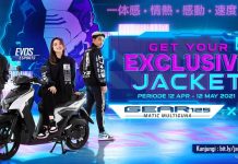 Wow! Beli Yamaha GEAR 125 Dapat Exclusive Jacket GEAR 125 x EVOS Yamaha Gear 125 EVOS