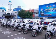 Bamsoet Serahkan 10 Motor Listrik untuk Korlantas Polri, Hibah dari IMI Motor Listrik Korlantas Polri