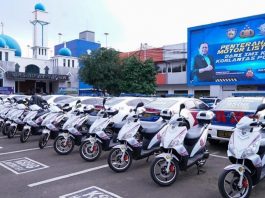Bamsoet Serahkan 10 Motor Listrik untuk Korlantas Polri, Hibah dari IMI Motor Listrik Korlantas Polri