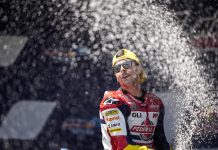 Podium Perdana Federal Oil Gresini di Moto2 Jerez, Dipersembahkan untuk Fausto Federal Oil Gresini Moto2