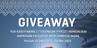 Giveaway Nama Tikungan Mandalika