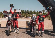Monster Energy Honda Team Sabet 2 Podium di Sonora Rally Sonora Rally
