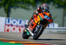 FP Moto2 2021Jerman, Gardner Memimpin Pembalap Federal Oil Gresini ke-3 FP Moto2 2021Jerman