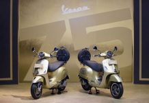 Luncurkan Vespa 75th Anniversary, ini Fitur Canggih yang Ditawarkan Fitur Vespa 75th
