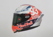 Hadapi MotoGP Jerman, Marc Marquez Pakai Helm Baru Gaya Retro Helm Baru Marquez Jerman