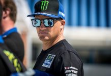 Tunggangi Yamaha WR450F Rally, Ross Branch Juara Reli Kazakhstan Stage Pertama Ross Branch Rally Kazakhstan Ross Branch Rally Kazakhstan