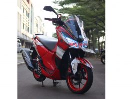 Komunitas ini Modifikasi Yamaha Lexi untuk Sambut Anniversary Klub YLCJ Modifikasi Yamaha Lexi