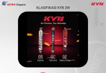 Shockabsorber KYB Tipe ini Mampu Tahan Beban Hingga 250 Kg Shock Absorber KYB OZ