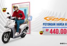Download Aplikasi ini dan Dapatkan Diskon untuk Pembelian Honda Genio Promo Wahana Honda