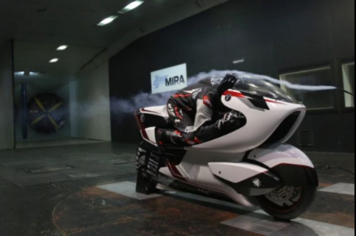 WMC250EV e-Sportbike Paling Aerodinamis