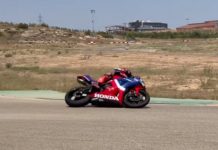 Marquez Pakai Honda CBR600RR Ngebut di Aragon Marquez Pakai Honda CBR600RR