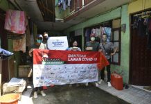 Persib Tebar Makanan Didukung RAB, Yayasan Wahana Artha, dan Yayasan Northstar Wahana Artha Dukung Persib