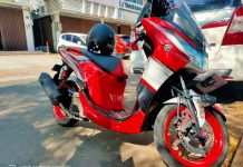 Founder YLCJ Modif Yamaha Lexi Pakai Komponen NMAX dan Aerox Modifikasi Yamaha Lexi