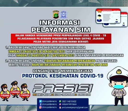 Update Perpanjangan SIM: Di Luar Periode yang Ditentukan Harus Buat Baru Perpanjangan SIM