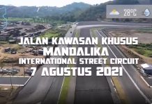 Sudah Pengaspalan Terakhir, Progres Sirkuit Mandalika Hampir 92% Sirkuit Mandalika