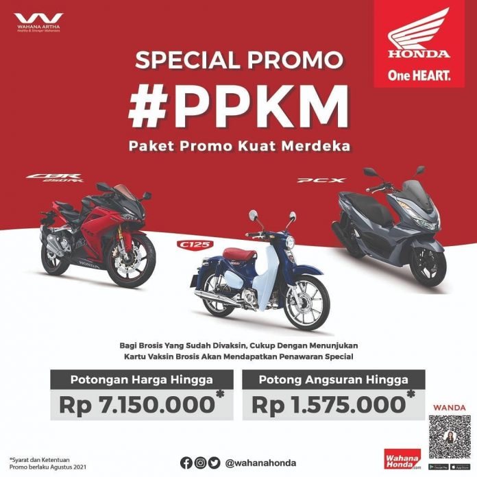 Promo Vaksin Wahana Honda