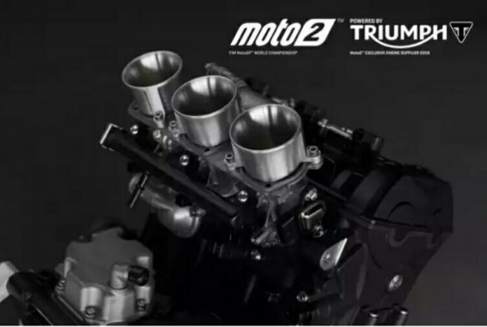 Mesin Triumph Moto2 Diperpanjang