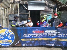Pengguna Yamaha WR155R di Bangka Beradventure Sambil Bakti Sosial di WR Adventure Day WR Adventure Day