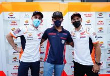 Bertemu di Misano, Mario Suryo Aji Disemangati Marquez dan Espargaro Mario Aji Marquez Espargaro