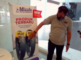 Mizzle M20 dan M22, Ban Harian Skuter Matik Rasa Sport Mizzle M20 dan M22