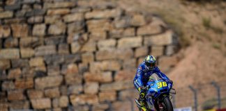 Seri MotoGP 2021 Aragon, (12/9/2021) berlangsung mendebarkan. Pembalap Suzuki Ecstar, Joan Mir podium di Aragon,